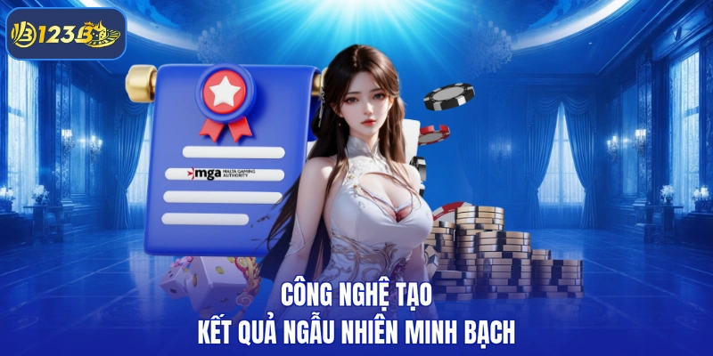 Công nghệ tạo kết quả ngẫu nhiên minh bạch