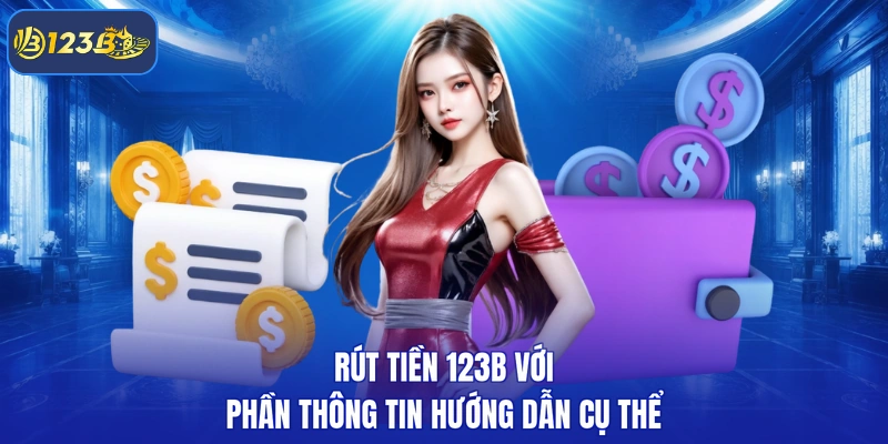 Rút tiền 123B với phần thông tin hướng dẫn cụ thể