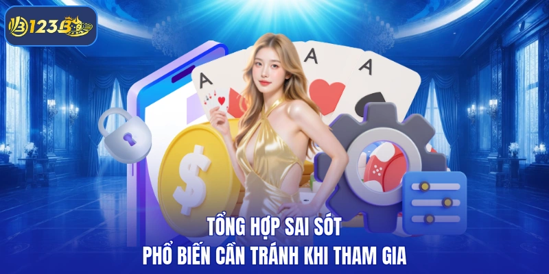 Tổng hợp sai sót phổ biến cần tránh khi tham gia